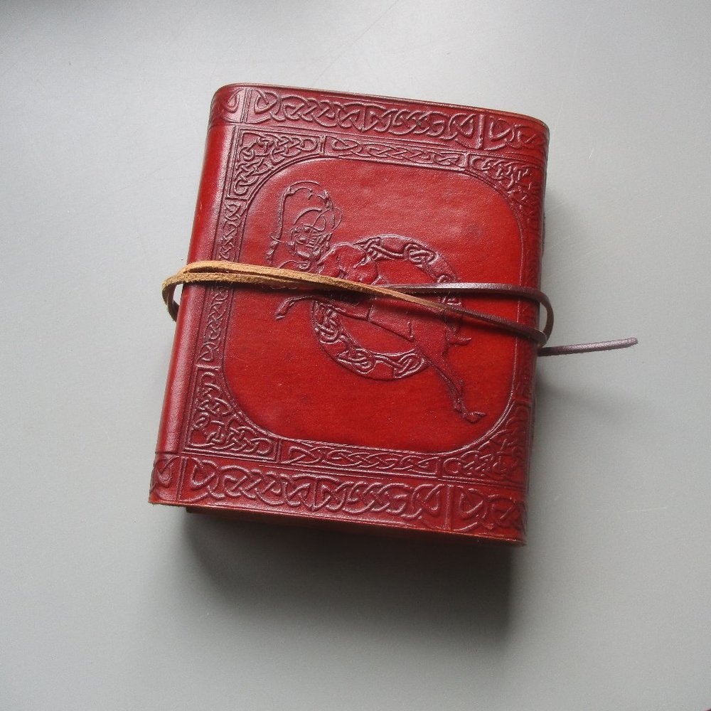 Handmade Hand Tooled Leather Journal - Picture 4 of 14